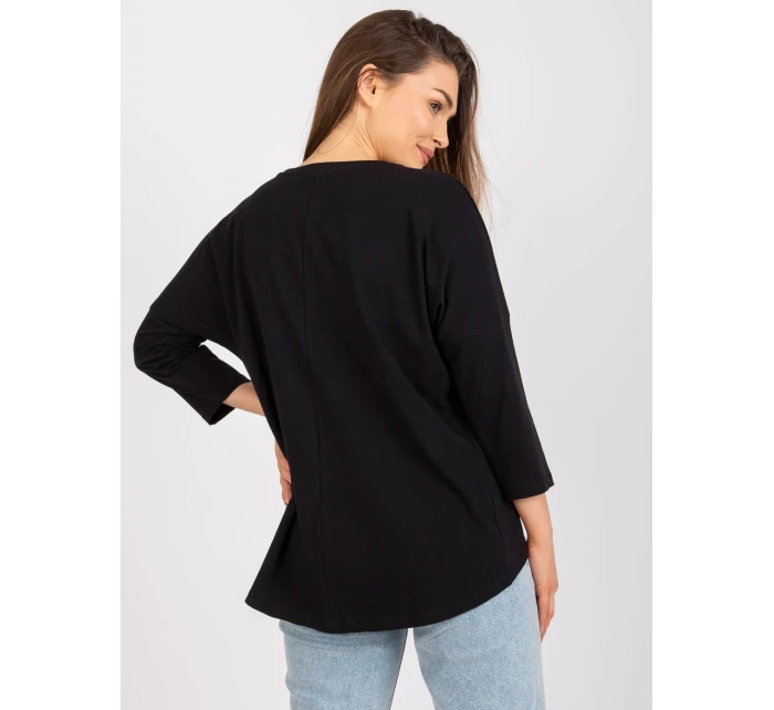 Blúzka RV BZ 7766.78 čierna Blúzka RV BZ 7766.78 čierna
