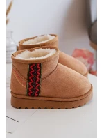 Dětské zateplené sněhule Camel Leonora