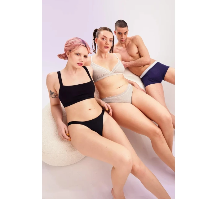 Pánske boxerky GO ABC 2.0 Hipster 2P - MODRÁ - modrá 00RA - SLOGGI