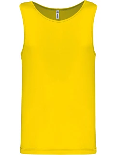 Kariban ProAct PA 441 Pánske športové tielko 20.P441 true yellow