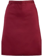 PR 151 Zástěra do pasu krátká "Colours" model 22460692 burgundy - Premier PR 151 Zástěra do pasu krátká "Colours" model 22460692 burgundy - Premier
