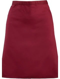 PR 151 Zástěra do pasu krátká "Colours" model 22460692 burgundy - Premier