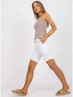 Šortky D60530Z62189Z biele