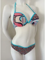 Dámske dvojdielne plavky 5266 modré - Lorin