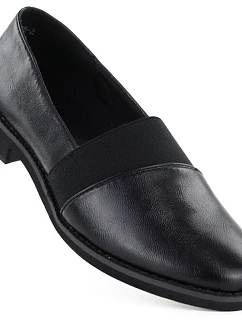Dámské černé polobotky   model 22190120 - JEZZI