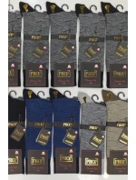 PÁNSKE BAVLNENÉ KOMBINOVANÉ PONOŽKY PRE 16149 41-44 MIX