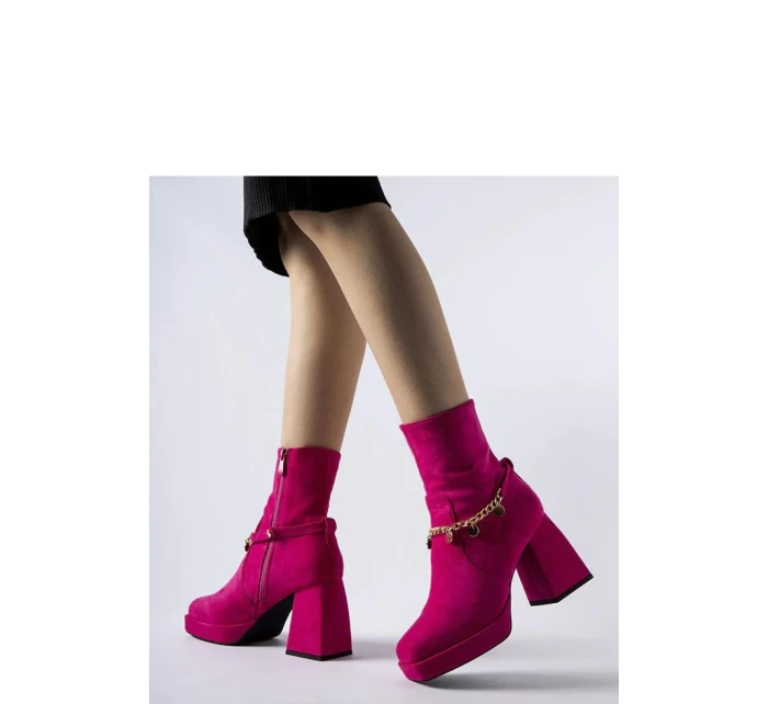 Topánky na podpätku model 205843 Solea