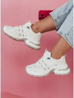 MODERMAX dámske biele tenisky FashionStreet ZY0898