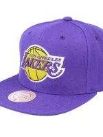 Mitchell & Ness baseballová čiapka NBA Los Angeles Lakers Top Spot Snapback Hwc Lakers HHSS3256-LALYYPPPPPPURP