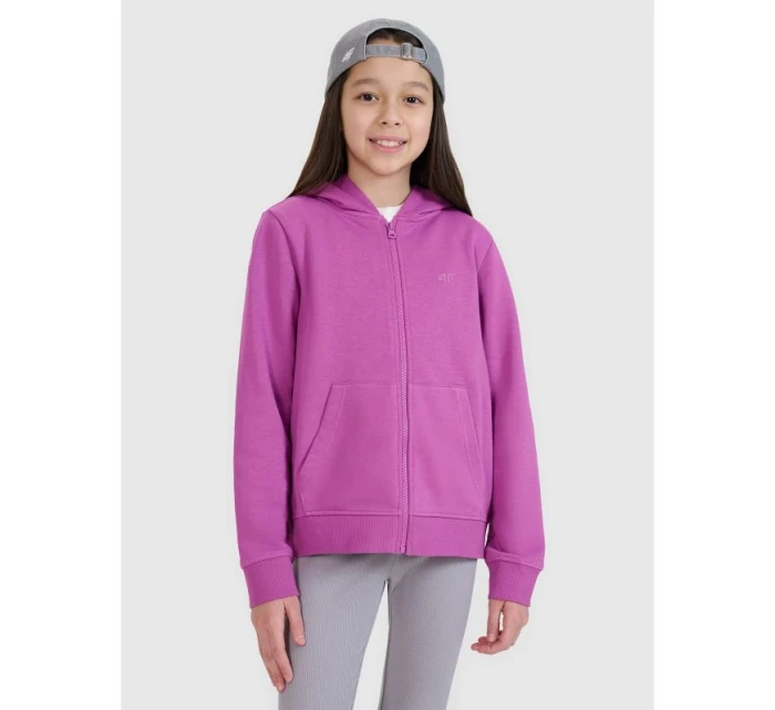 Dievčenská mikina 4F 4FJWSS25TSWSF1706-50S