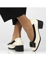 Béžové lakované lodičky Filippo DP6960