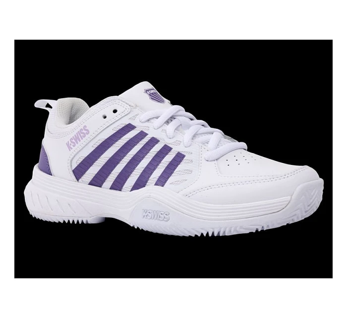 Tenisky K-swiss COURT EXPRESS 2 WHITE/PURPLE HAZE/NEON LAVENDER-M (94428-151-M)