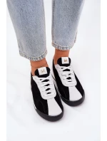 Dámské Kožené Sportovní Boty model 21690049 Černé - Laura Messi