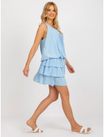 Sukienka TW SK BI 8139.44 jasny niebieski