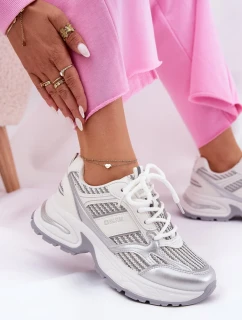 Dámske tenisky Big Star - biele