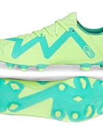 Pánske kopačky FG/AG 107187 03 Neon green with blue - Puma