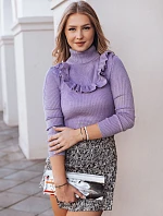 Dámsky sveter NOAH fialový FashionStreet MY1407