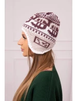 Dámská čepice model 18752427 - K-Fashion Dámská čepice model 18752427 - K-Fashion
