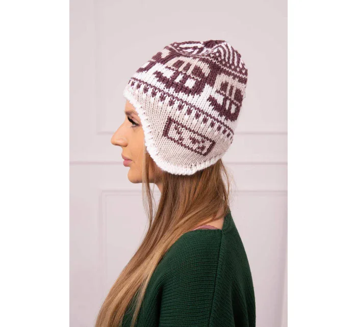 Dámská čepice model 18752427 - K-Fashion Dámská čepice model 18752427 - K-Fashion