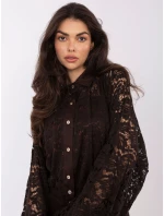 MI KS košeľa C239.78 tmavohnedá MI KS košeľa C239.78 tmavohnedá