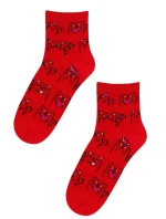 Dámské vzorované ponožky PERFECT model 6354545 - Wola