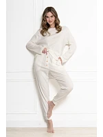 Pyžamo dlouhé rukávy, velikosti model 22269051 - LEVEZA Pyžamo dlouhé rukávy, velikosti model 22269051 - LEVEZA