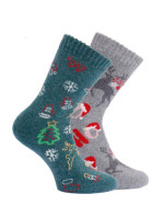 Dámske ponožky WiK 37896 Winter Wonder Land A'2