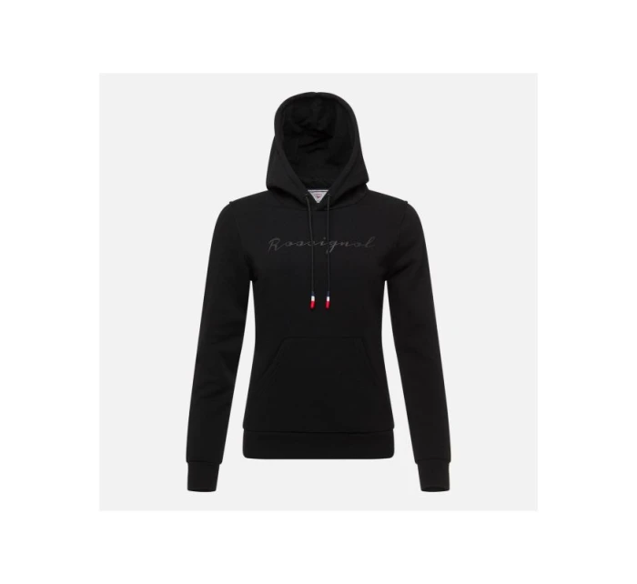 W Logo Mikina s kapucí model 21447057 černá - Rossignol