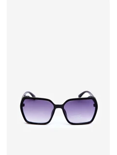 Damskie Cieniowane Okulary Przeciwsłoneczne UV400 Czarne