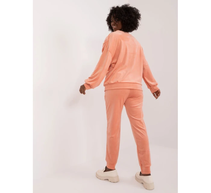 Komplet DHJ KMPL model 19580544 brzoskwiniowy - FPrice Komplet DHJ KMPL model 19580544 brzoskwiniowy - FPrice