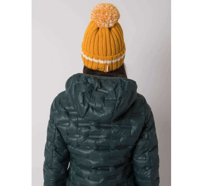 Dámska čiapka.92 tmavo žltá