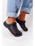 Dámské Nazouváky Černé Pěnové Crocsy EVA Dámské Nazouváky Černé Pěnové Crocsy EVA