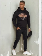 Pánská mikina s potiskem černá Dstreet model 21975443 - FashionStreet