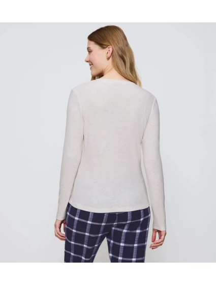 Mix & Match LSL Top Soft - LIGHT GREY MELANGE - TRIUMPH LIGHT GREY MELANGE - TRIUMPH