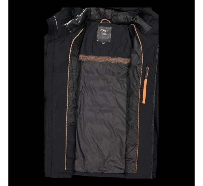 Pánská sportovní zateplená zimní bunda s kapucí černá model 21350644 - CMP