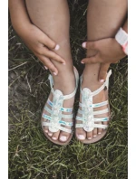 Sandałki Gladiatorki Dziecięce Zapinane Na Rzep Multikolor Radovia