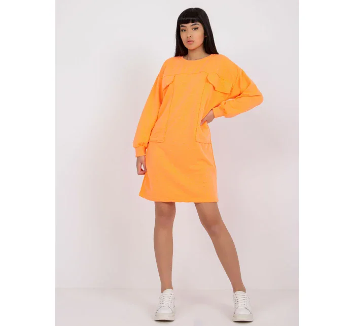 Šaty EM SK 717.33X fluo oranžová