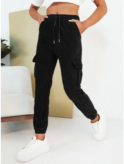 Dámské tepláky černé Dstreet model 21975729 - FashionStreet Dámské tepláky černé Dstreet model 21975729 - FashionStreet