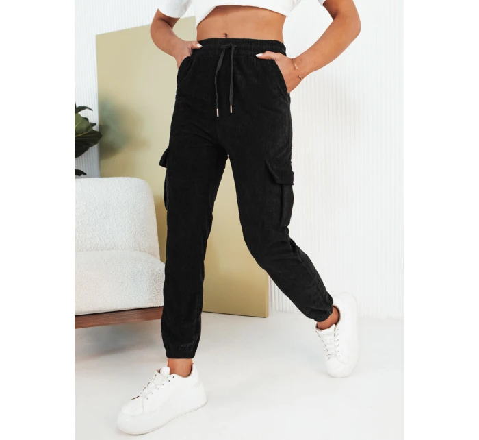 Dámské tepláky černé Dstreet model 21975729 - FashionStreet Dámské tepláky černé Dstreet model 21975729 - FashionStreet