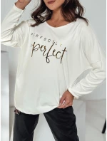 Dámska blúzka oversize PERFSTYLE biela FashionStreet RY2665