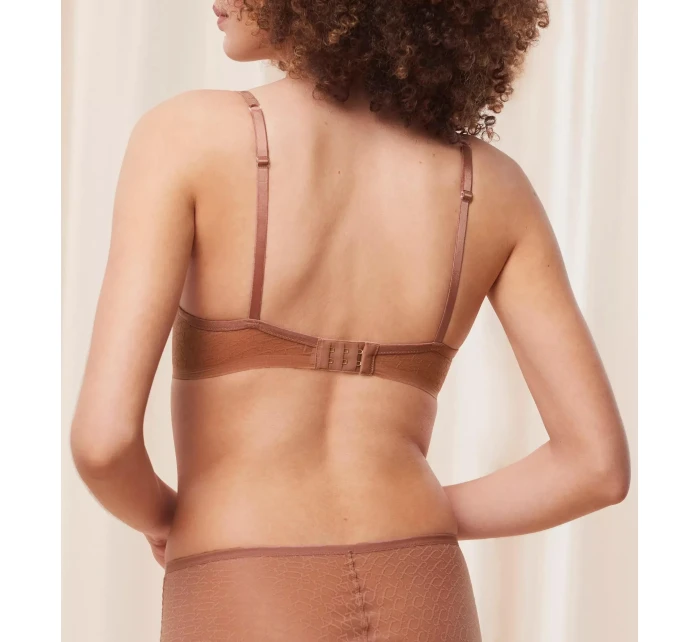 Dámska podprsenka Triumph Signature Sheer WHP EX - TOASTED ALMOND - mandľová 6901 - TRIUMPH