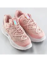 Růžové dámské sneakersy se dvojitými model 17229021 - C'M Paris