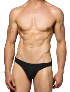Pánske slipy 3 pack 230 black - Atlantic