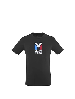 Pánske tričko MILLET Chamonix Tri Ts Ss M, čierne
