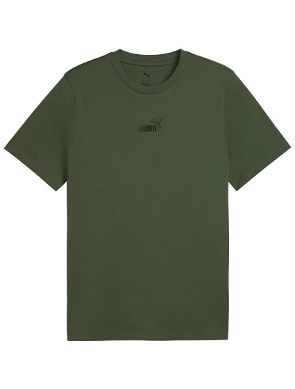 Pánské tričko ESS Small No.1 s logem tmavě zelené model 22301561 - Puma