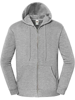 Iconic Premium Hooded Sweat Jacket Mikina s kapucí z těžké bavlny heather model 22459401 - Fruit of the Loom Iconic Premium Hooded Sweat Jacket Mikina s kapucí z těžké bavlny heather model 22459401 - Fruit of the Loom