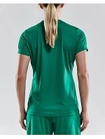 Craft Teamwear Squad Go Jersey Solid W Dámske športové tričko s výstrihom do V 82.5566 biele Craft Teamwear Squad Go Jersey Solid W Dámske športové tričko s výstrihom do V 82.5566 biele