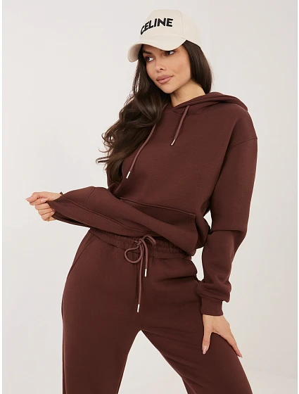 Komplet CLM KMPL model 22076753 ciemny brązowy - FPrice Komplet CLM KMPL model 22076753 ciemny brązowy - FPrice