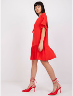 Dámske šaty-D73761M30306A-červené