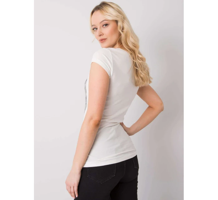 T košile EM TS ES 21 model 15518761 ecru - FPrice T košile EM TS ES 21 model 15518761 ecru - FPrice